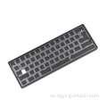 Kit de teclado de acero inoxidable de aluminio de fabricación de CNC